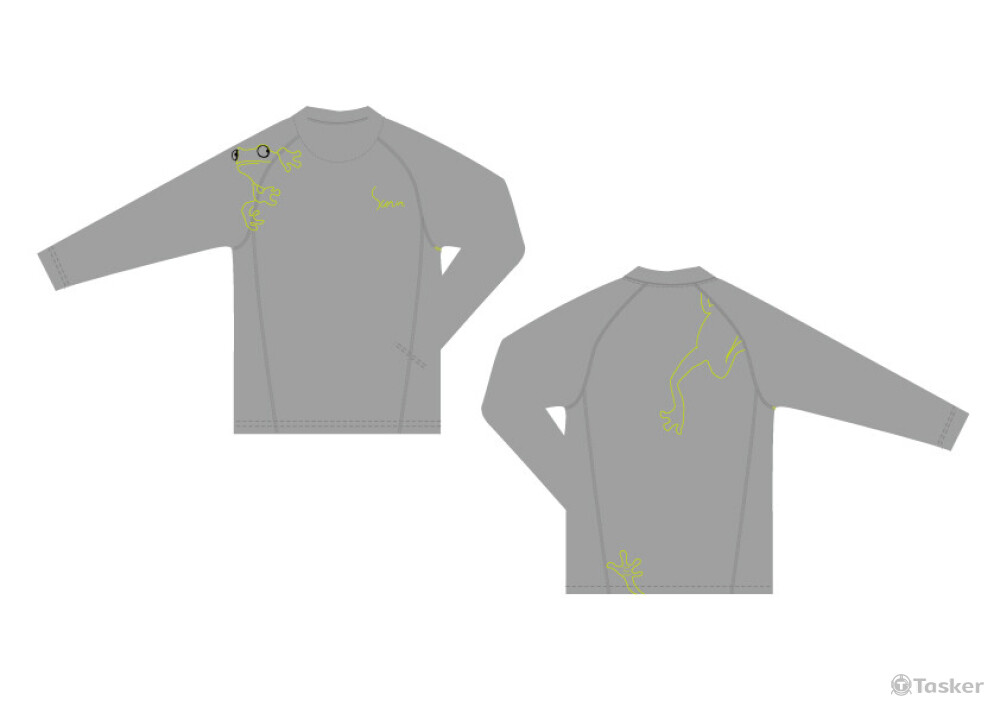 SUNIN戶外機能服飾-圓T印圖設計(台北樹蛙)