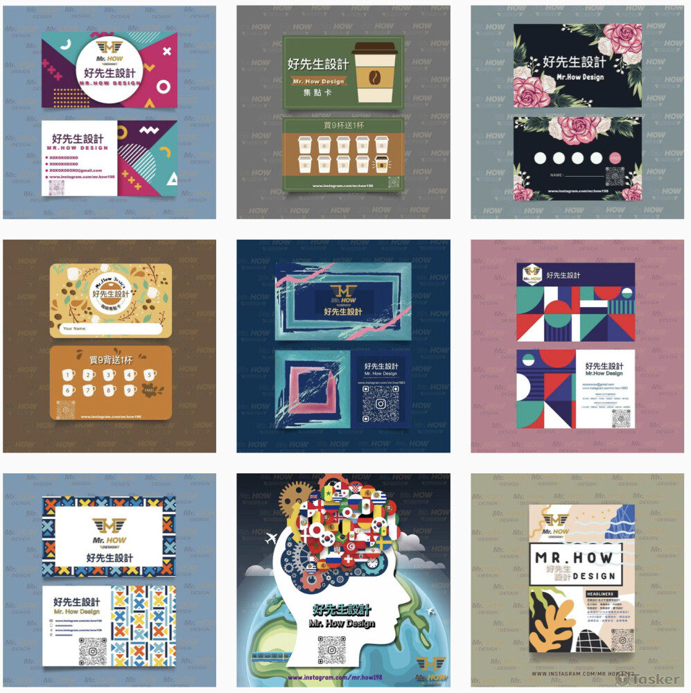 名片及ＤＭ設計