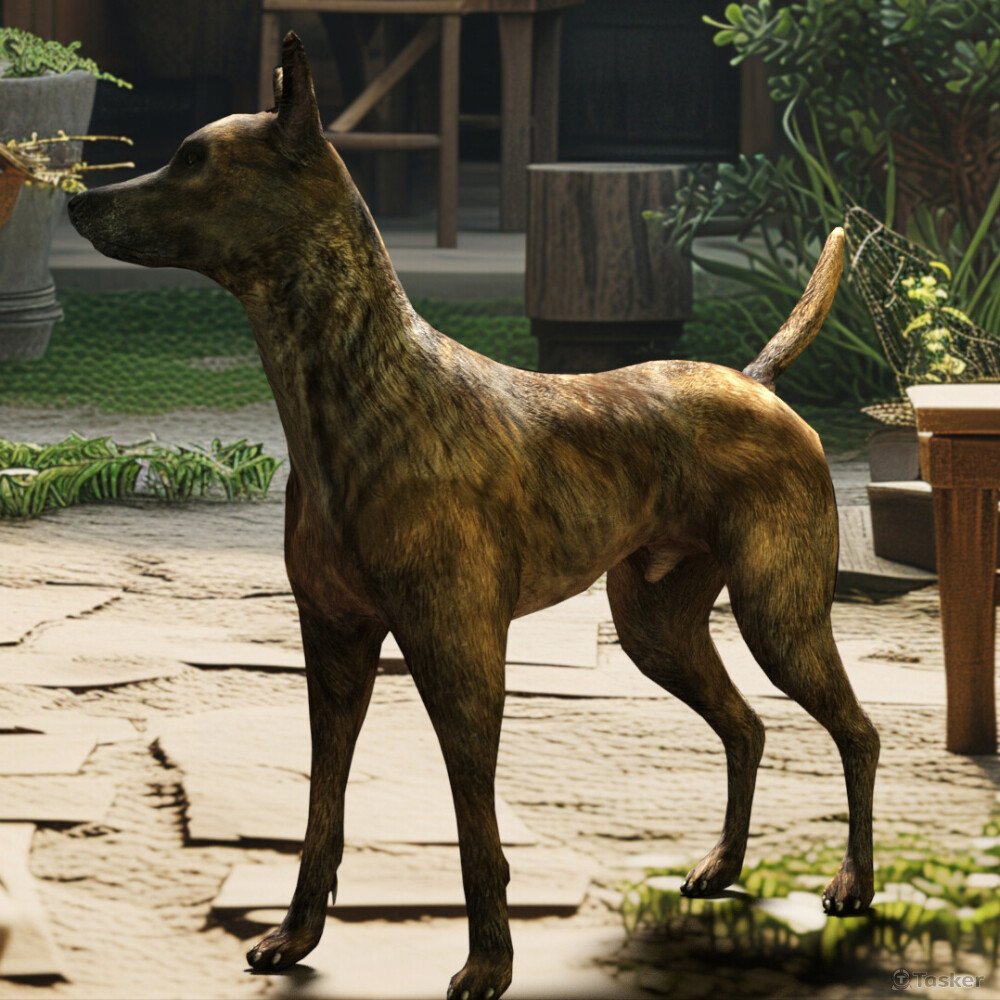 動物3D建模含骨架Rigging