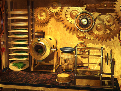 茶博物館3D模型