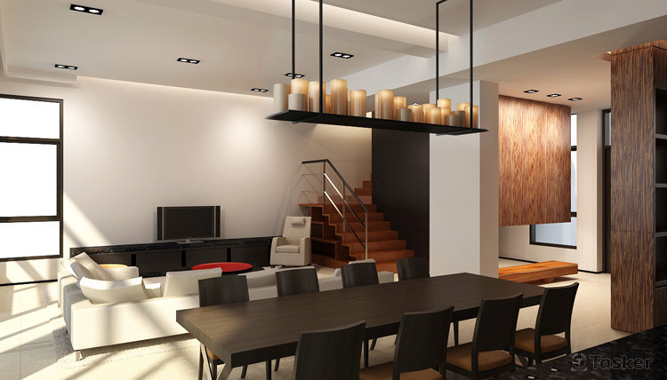 陽明山某豪宅樣品屋設計案-4