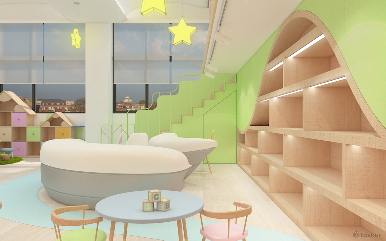 某連鎖幼兒園園長室設計案-3