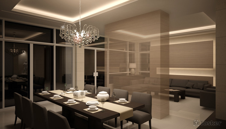 陽明山某豪宅樣品屋設計案-3