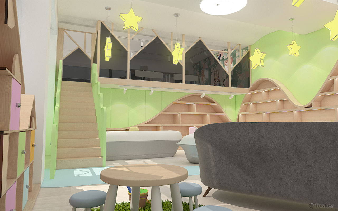 某連鎖幼兒園園長室設計案-2