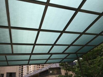 更換雨遮綠顆pc板