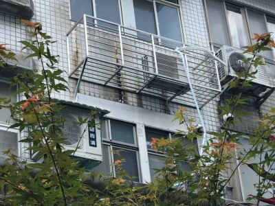 不鏽鋼白鐵室外機冷氣架