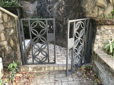 不鏽鋼烤漆庭院小門