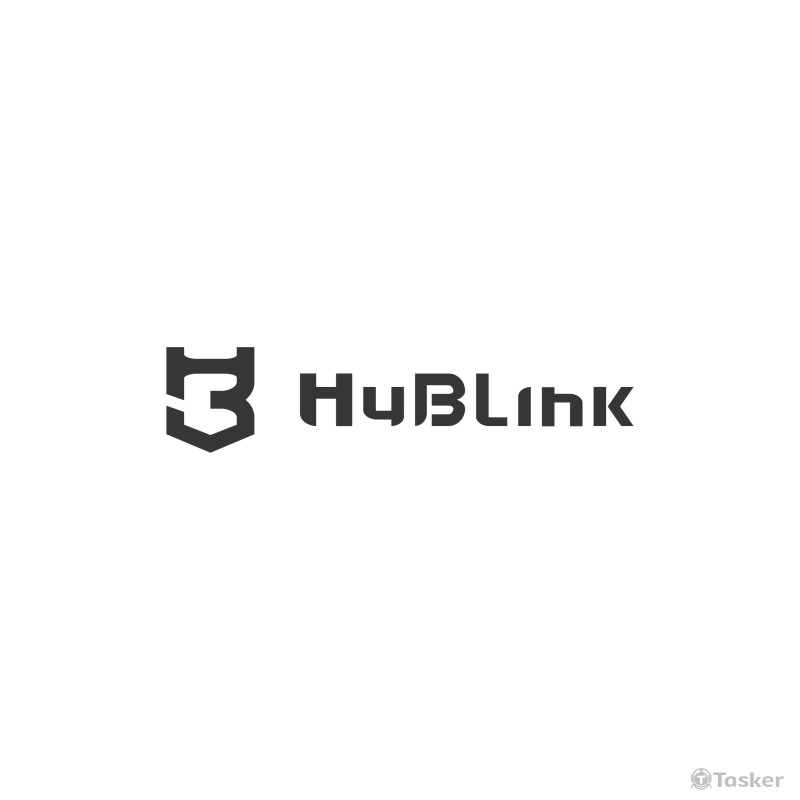 HuBlink Logo設計