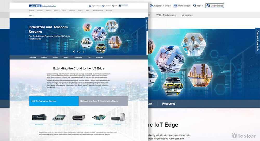 Industrial and Telecom Servers