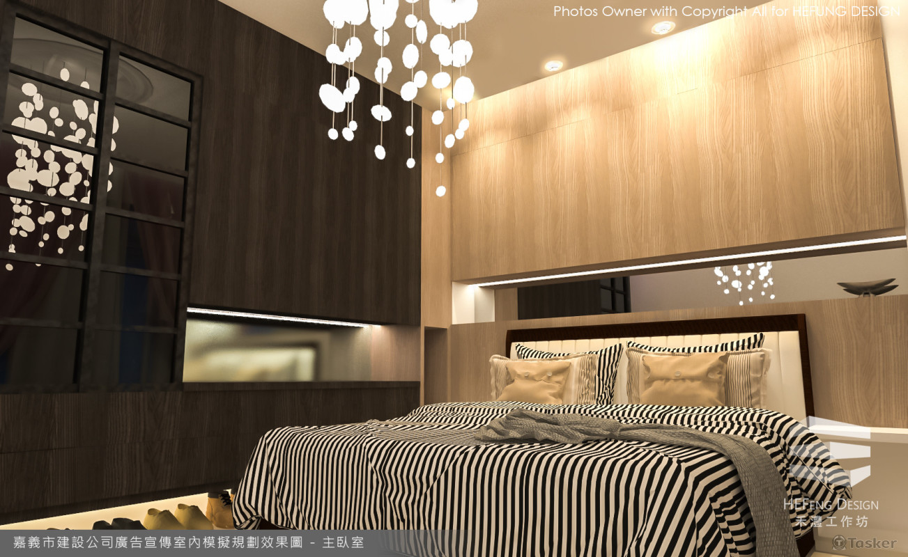 三樓主臥室內模擬規劃