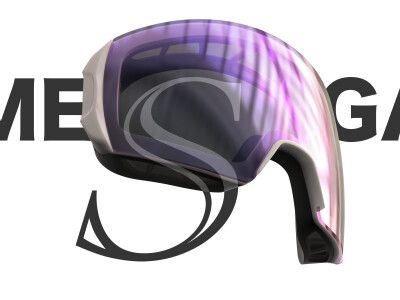 Mega S 女款專用雪鏡