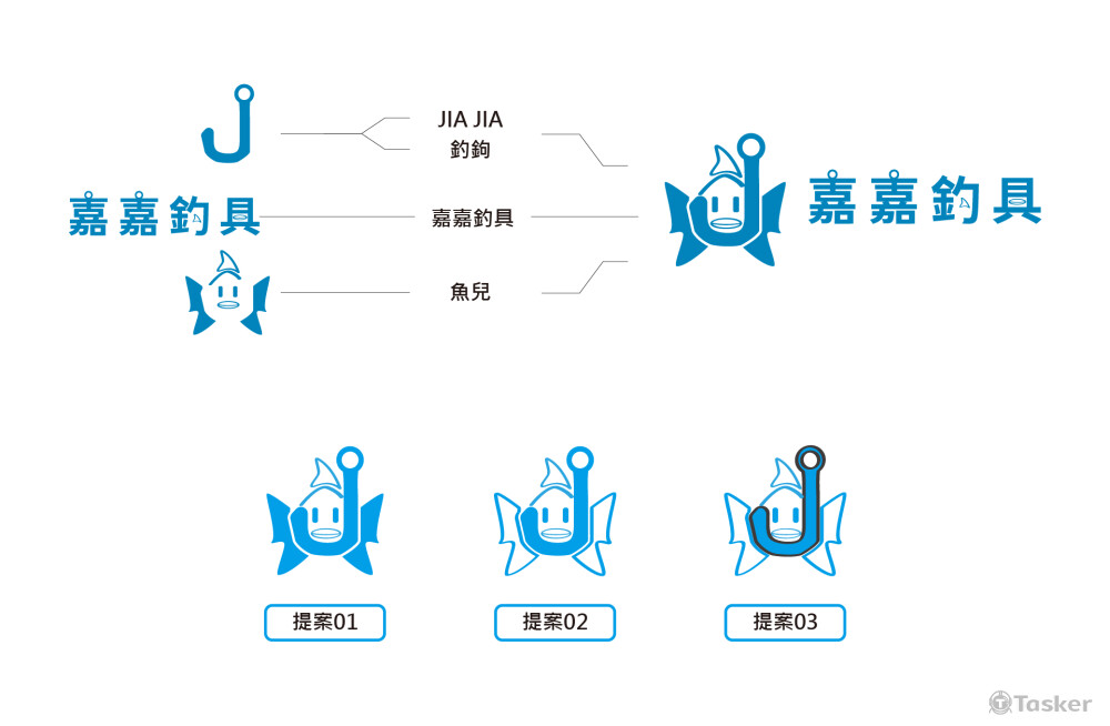 嘉嘉釣具LOGO