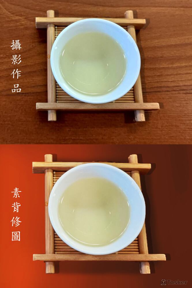 拍攝作品&素色背景後製