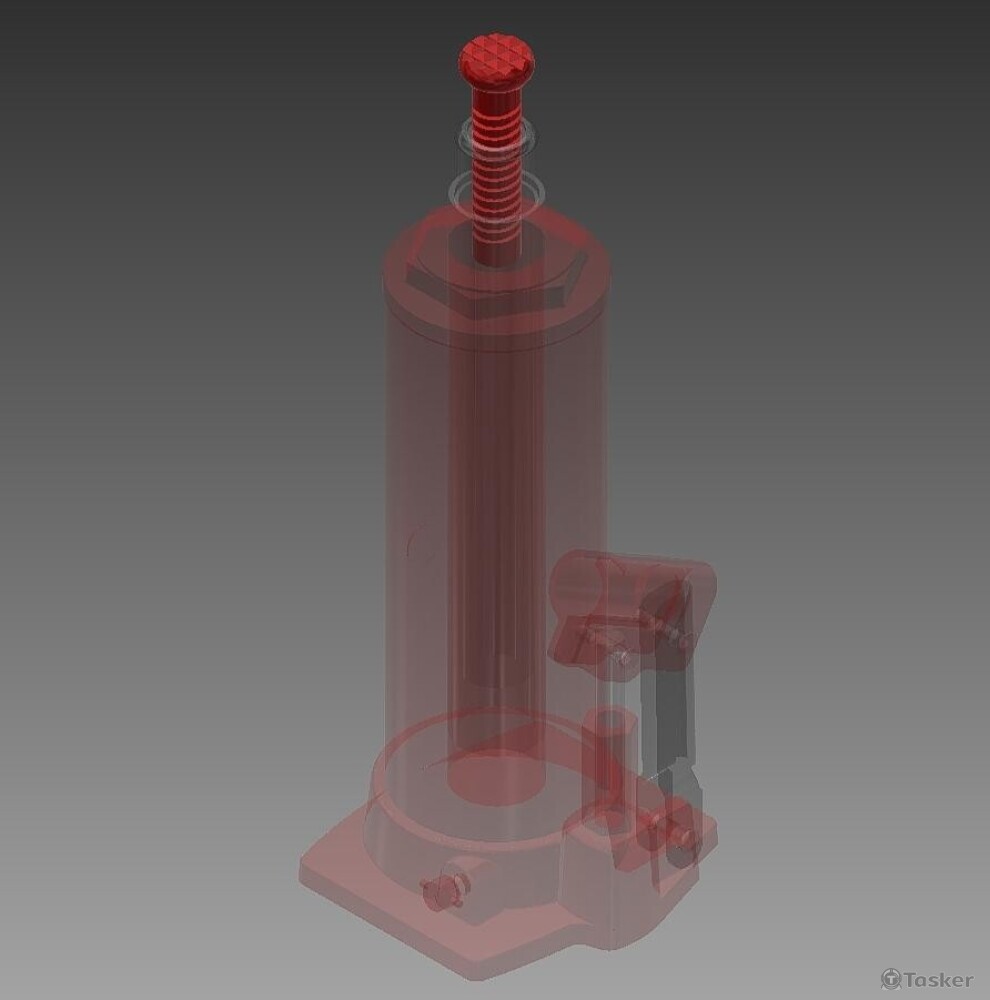 [實例] 與客服溝通確認需求後，建立3D模型，並交付客戶需求之檔案。 