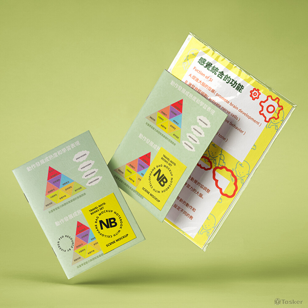 晨光雨－智樂兒童工作室LOGO設計－周邊應用