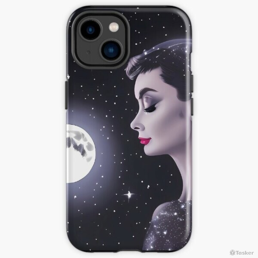 我的插圖印在手機殼上