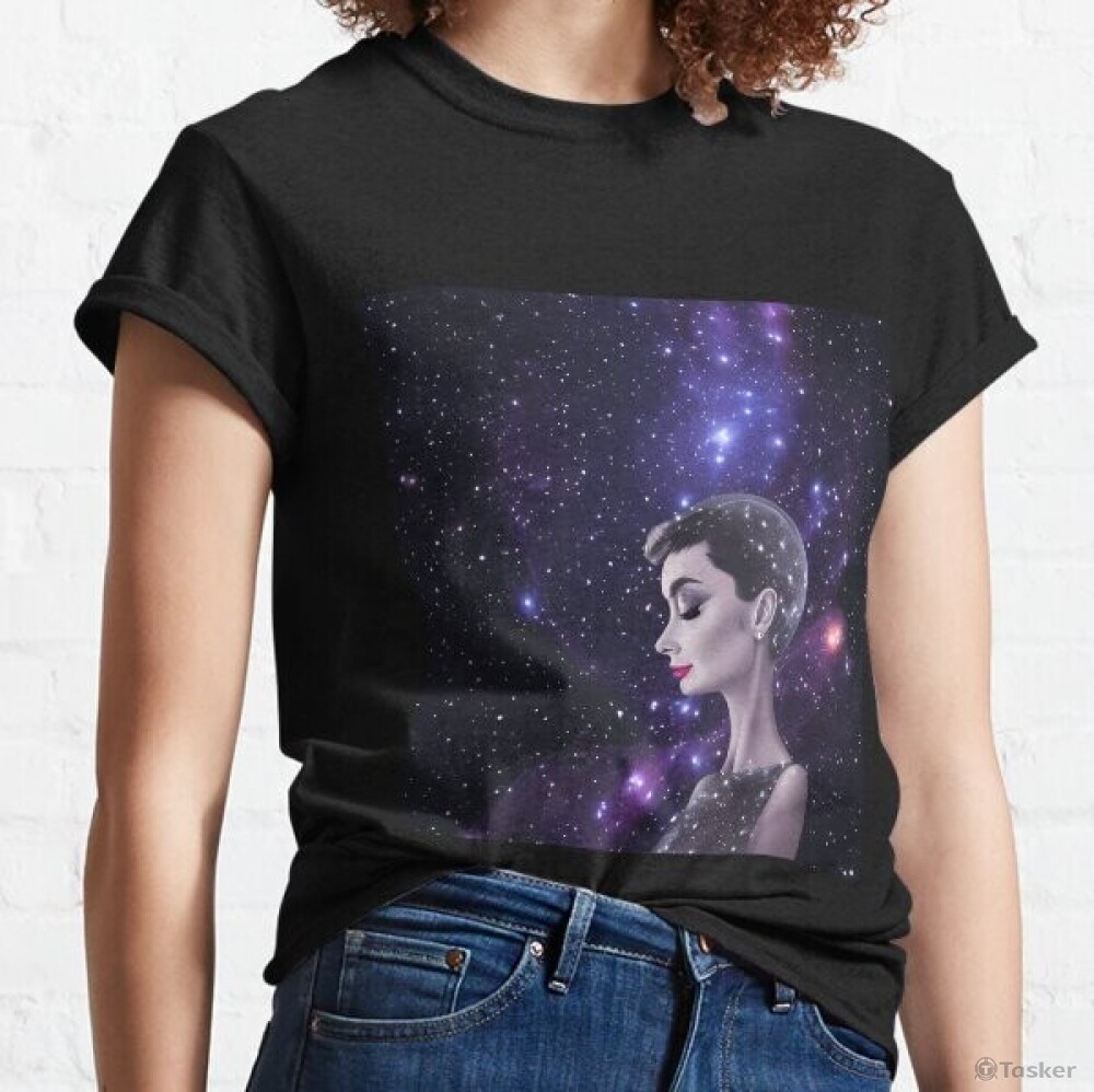 我的插圖印在衣服上