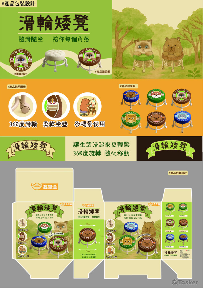 包裝設計排版（圖樣設計）