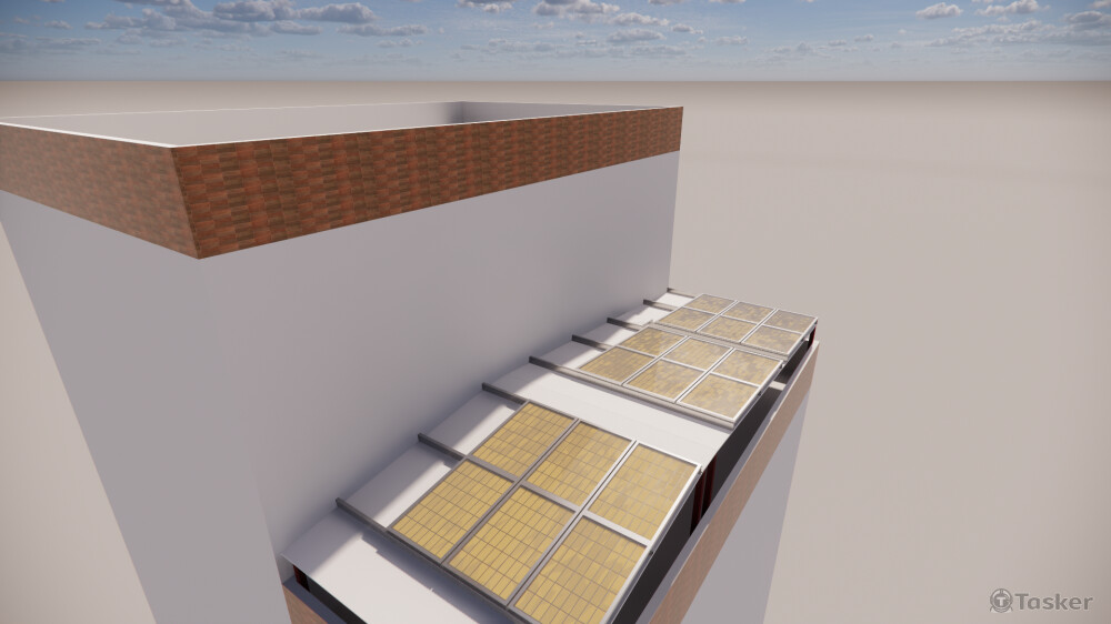 太陽能板3D鋪設設計模擬