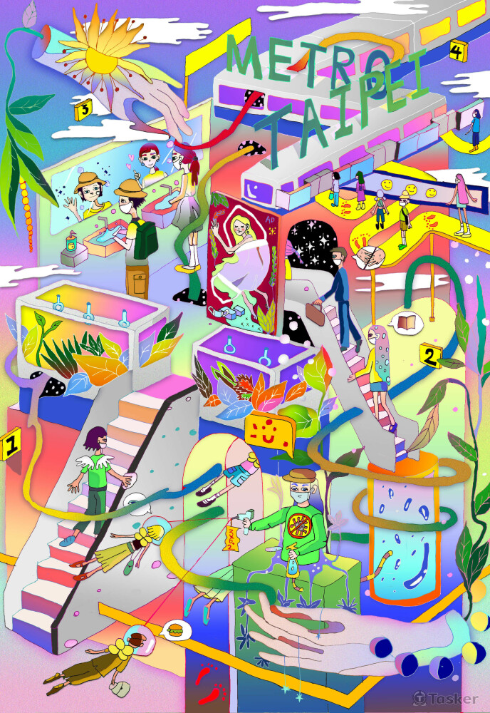 參與比賽作品《捷客_疫起畫畫》