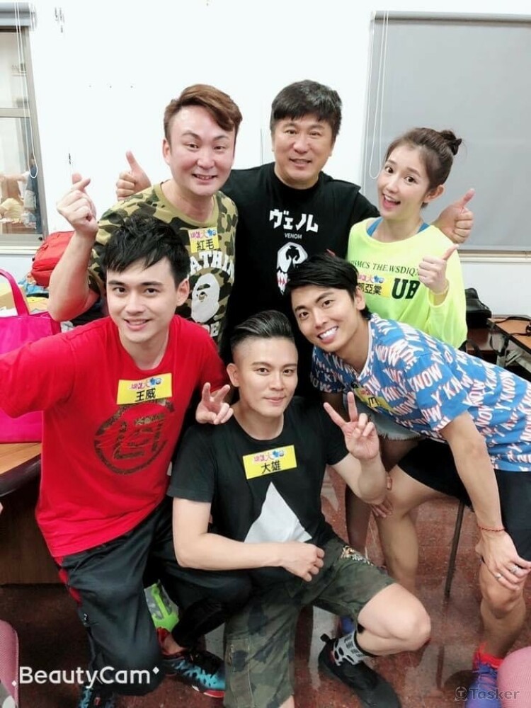 參與綜藝大集合錄影