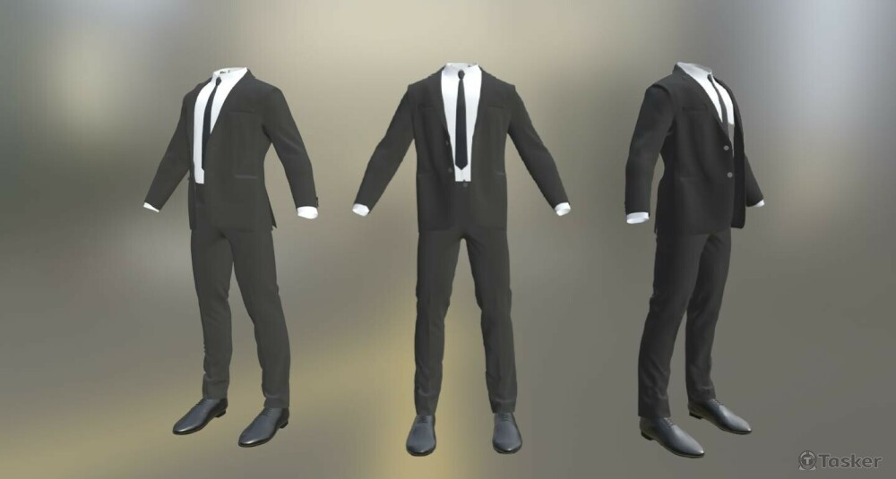 Marvelous Designer製作一套西裝