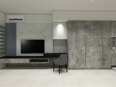 麻豆-莊宅臥房設計