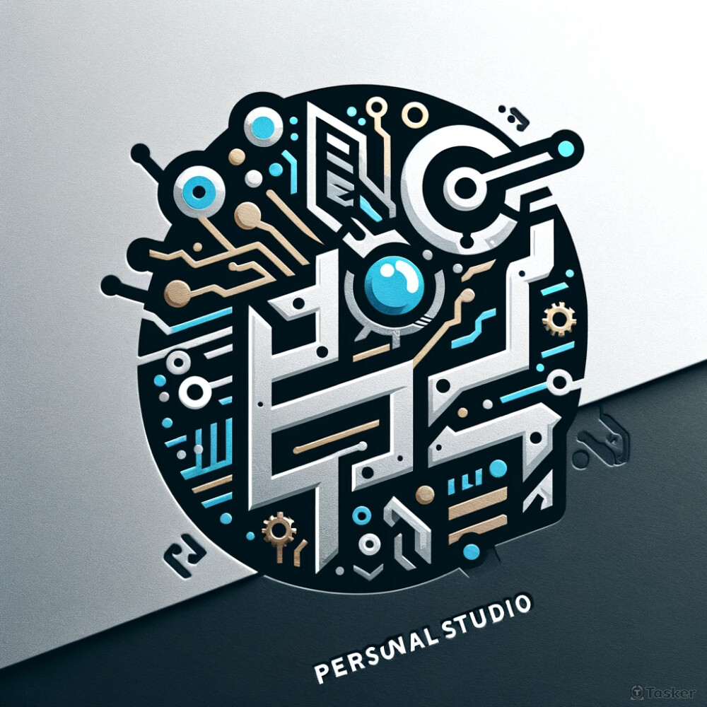 結合了創意、技術和工藝的元素，並融入了代表人工智能的電路圖案或數位圖騰