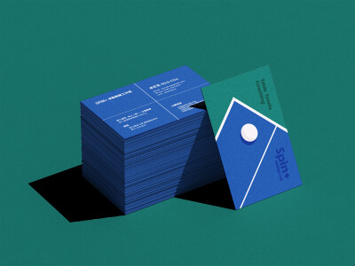 SPIN+ 卓動教練工作室｜個人品牌‧桌球教練‧運動教學｜名片設計