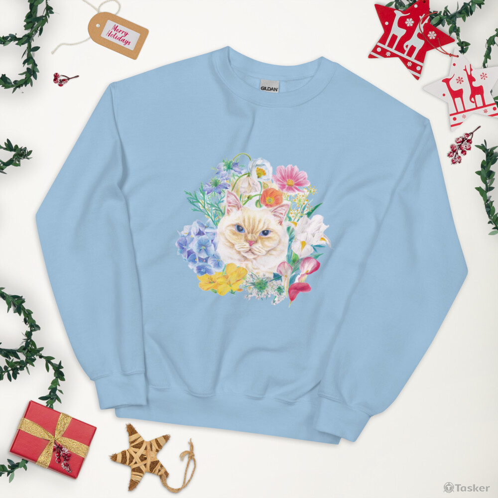 插畫周邊-大學T