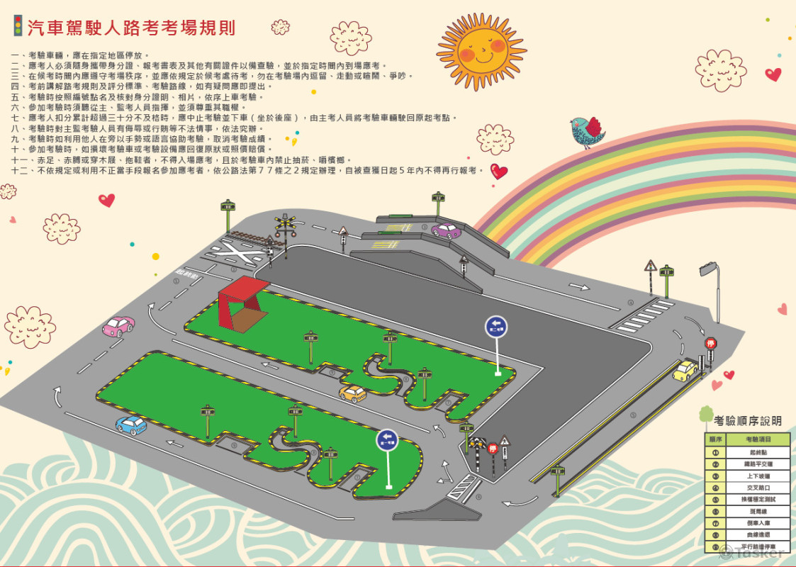 新豐-日新駕訓班牆面設計