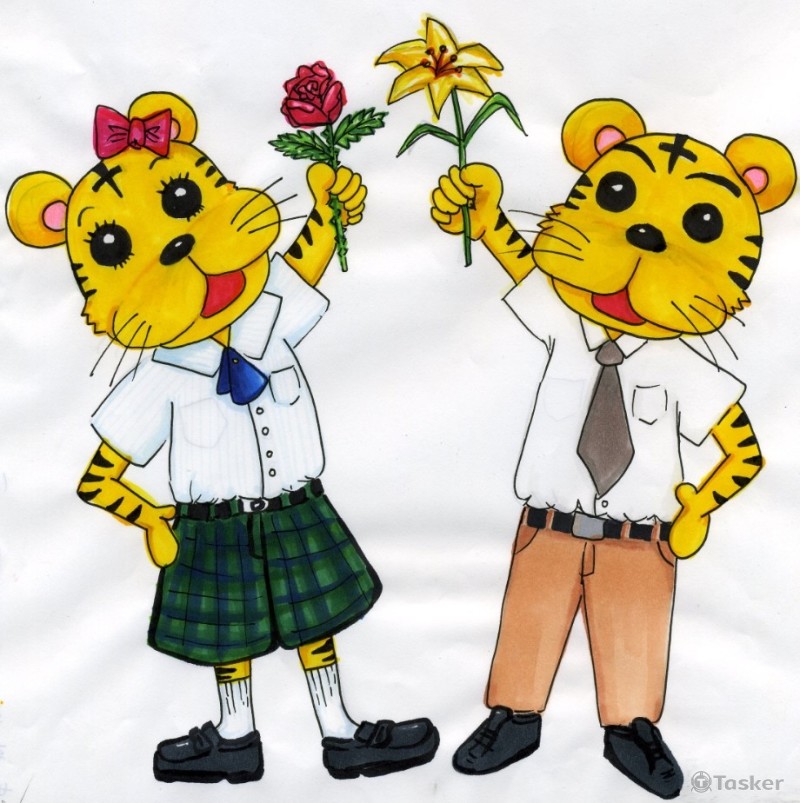 麥克筆-忠信高中吉祥物