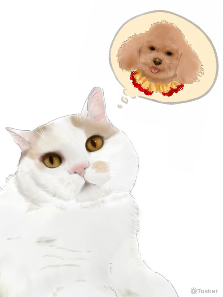 使用procreate繪製，可用JPG、PDF檔。