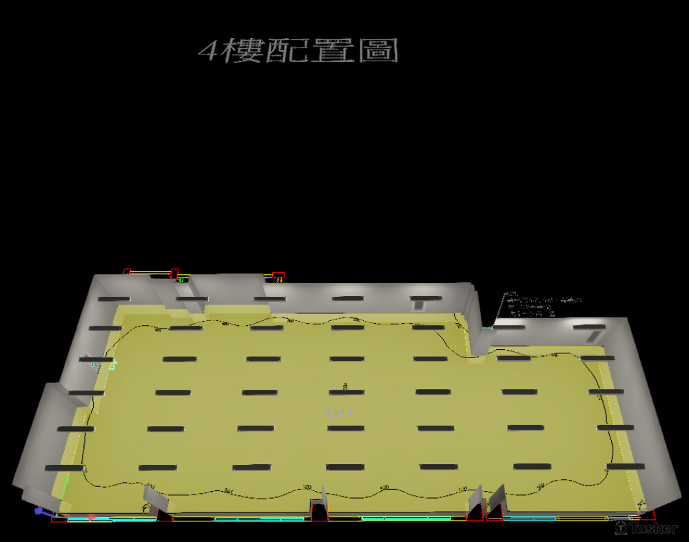 2D照度等高線圖