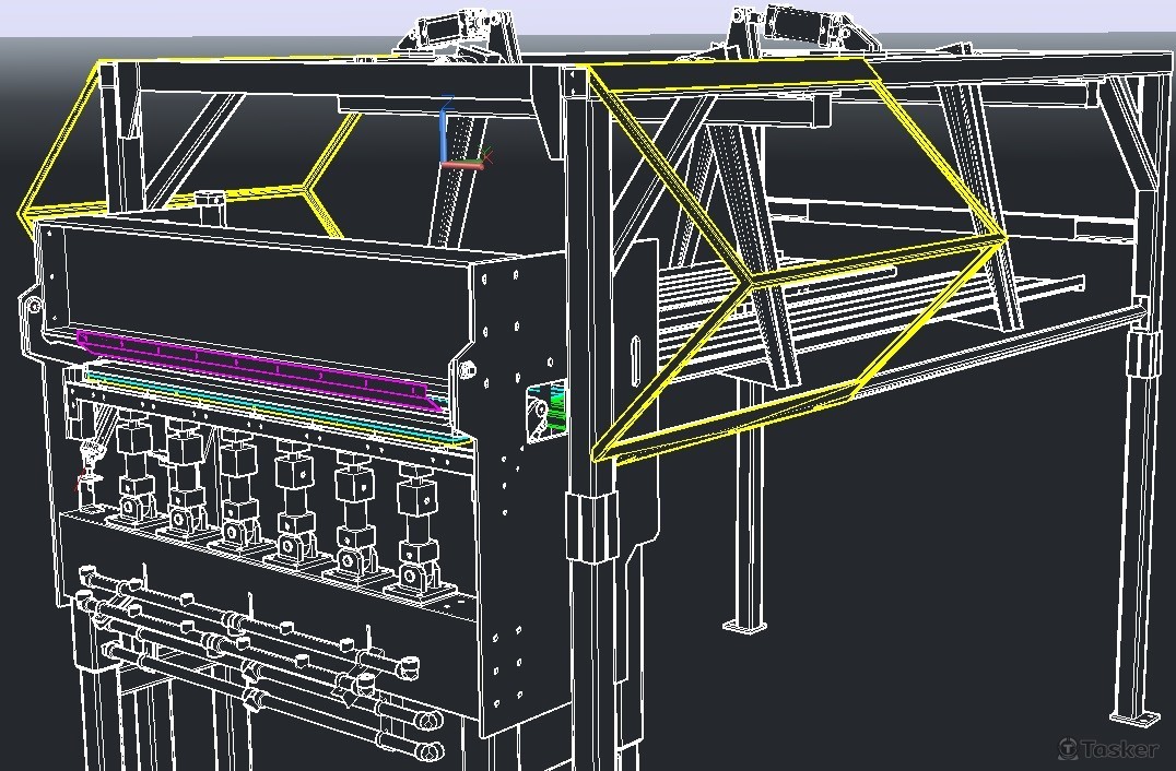 接板機，非本人開發，純粹興趣使然繪製3D