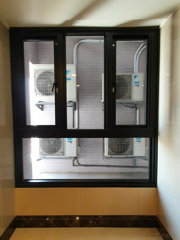 B棟梯廳(施作後)