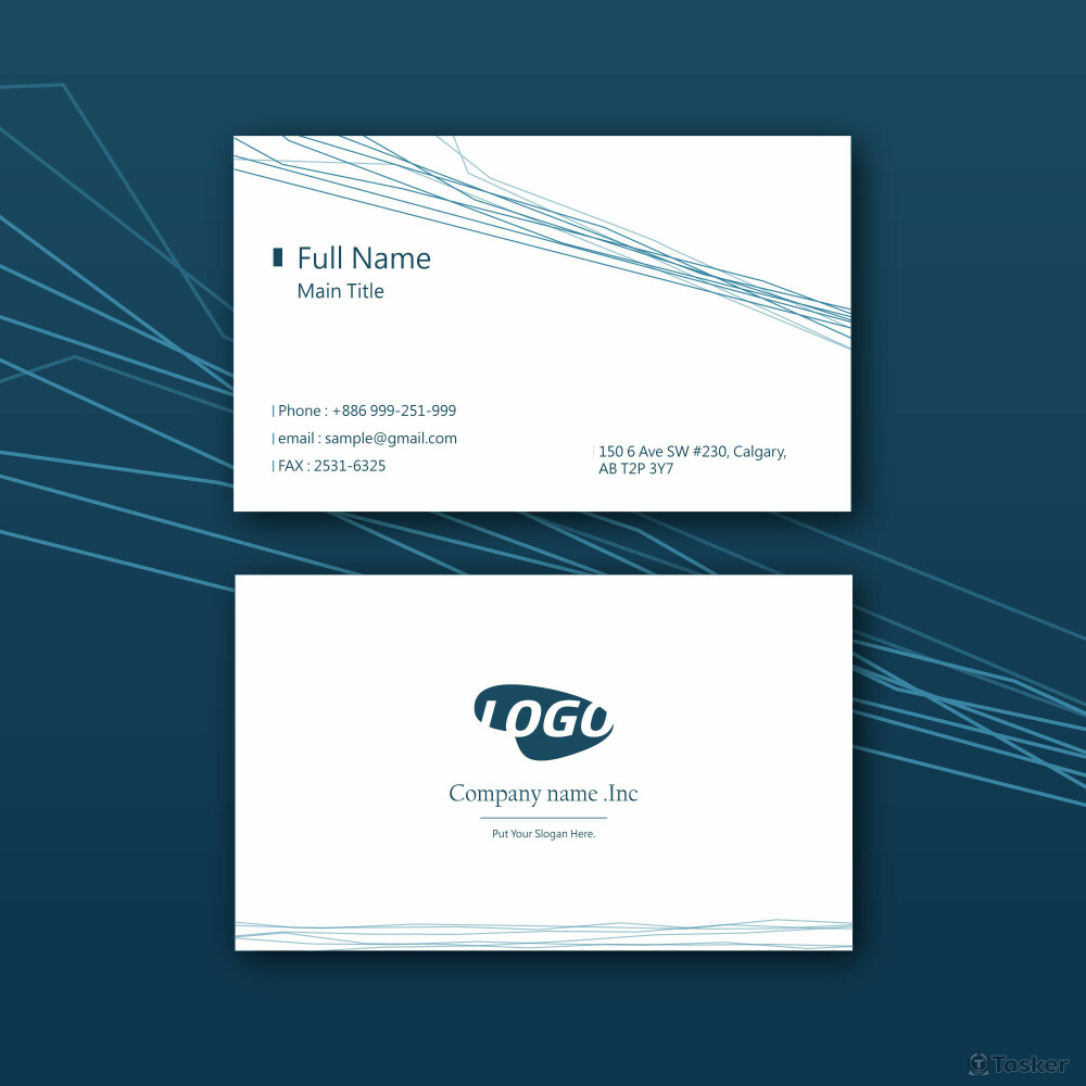 科技公司名片設計