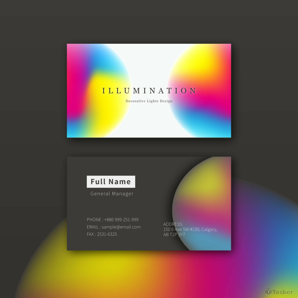 影像公司名片設計