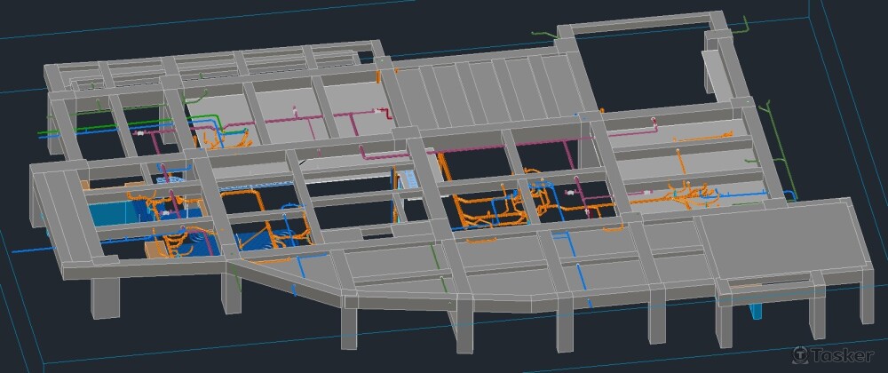 使用Revit進行CSD&SEM檢討後生成施工圖