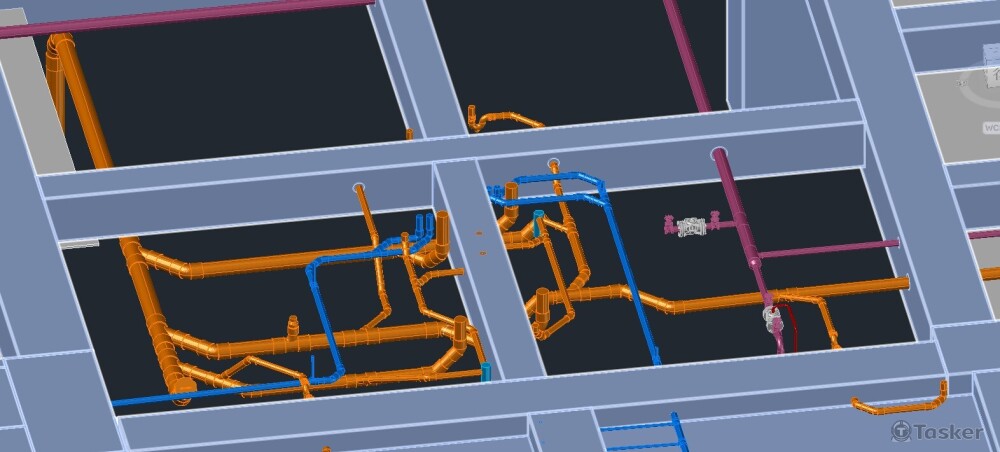 使用Revit進行CSD&SEM檢討後生成施工圖