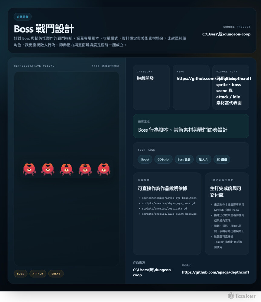 Boss 與精英怪模組