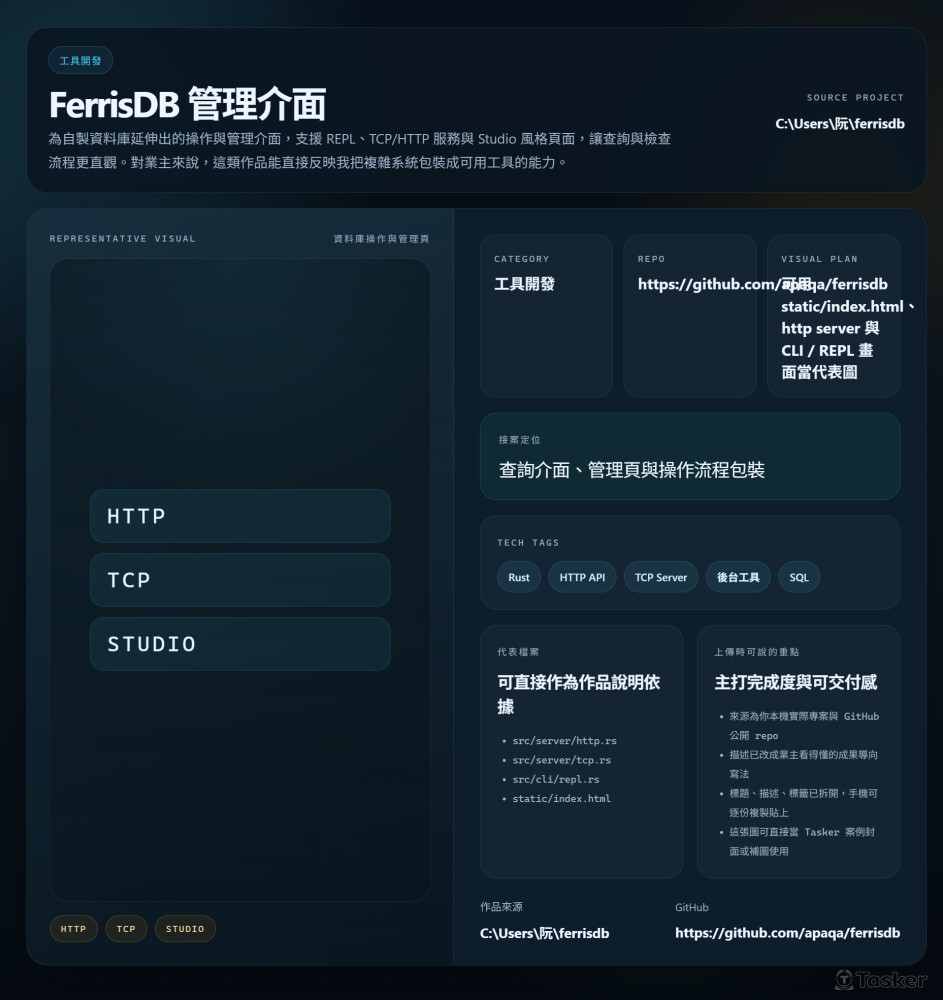 資料庫操作與管理頁