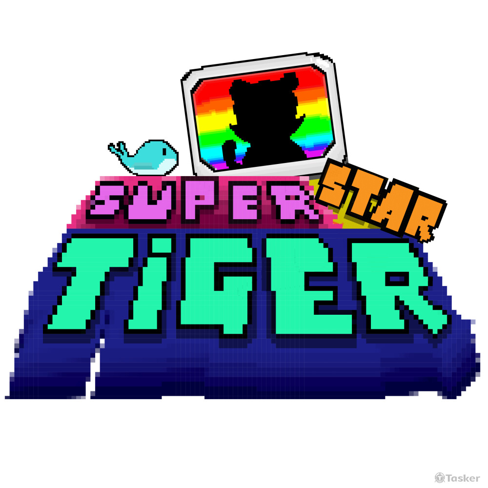 SUPERSTAR TIGER NFT之LOGO(接案)