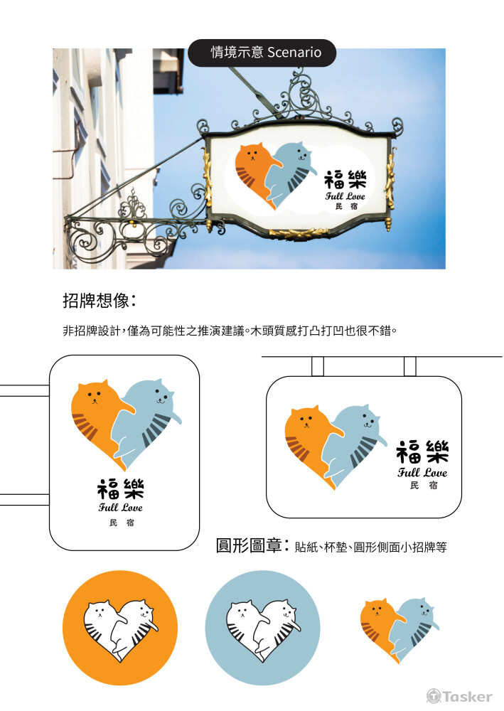 福樂民宿 - 應用示意