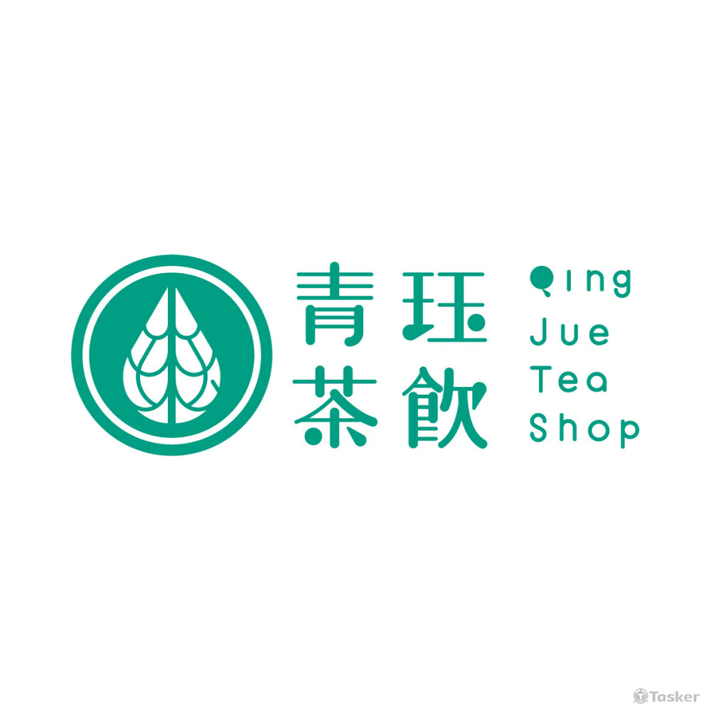 LOGO DESIGN → 青珏茶飲
