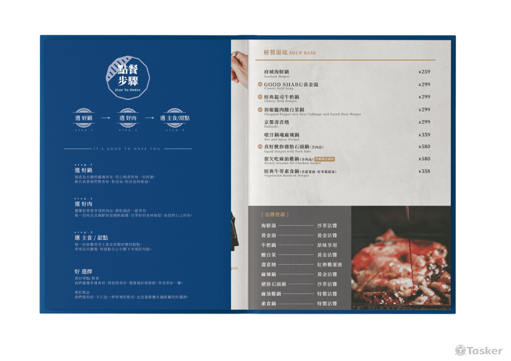 摺頁背面規則說明