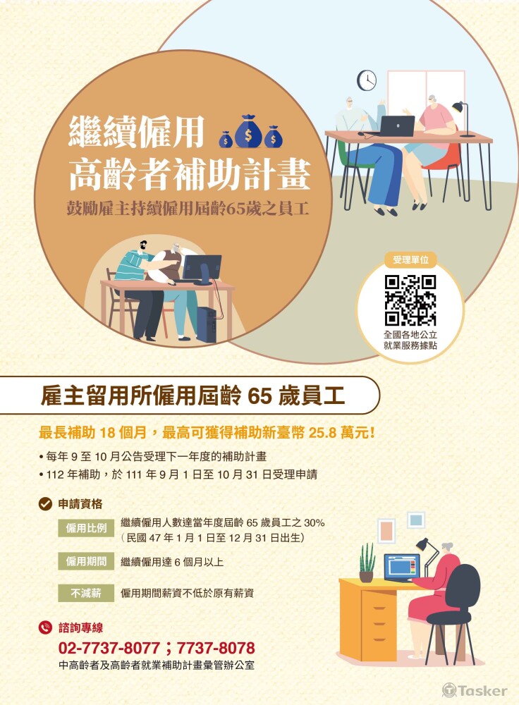 中高年齡就業-廣告稿設計