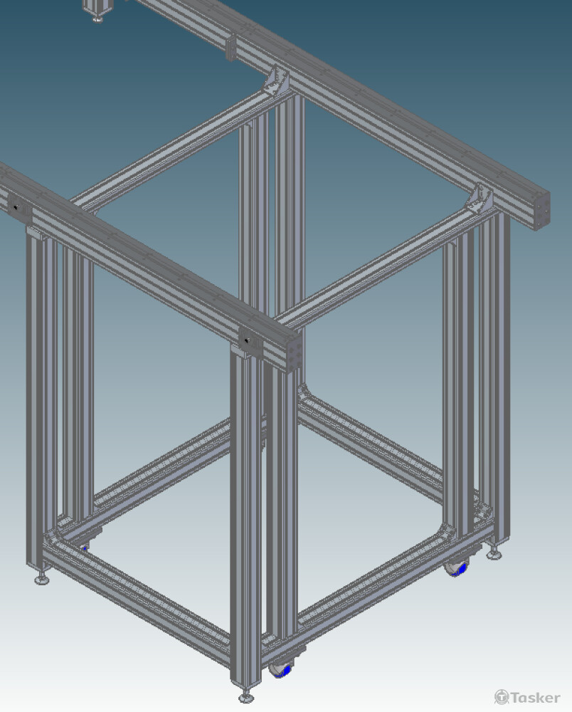 2D轉3D組合並應客戶要求修改