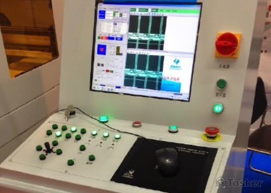 面板線路異常自重找尋與雷射線路修補機