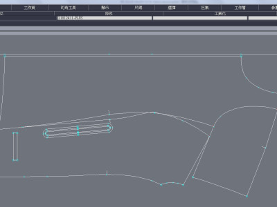 單層外套打版-防水口袋